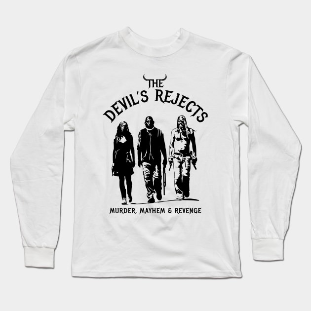 Murder, Mayhem & Revenge Long Sleeve T-Shirt by NotoriousMedia